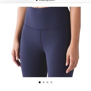 Lululemon deep indigo crop legging